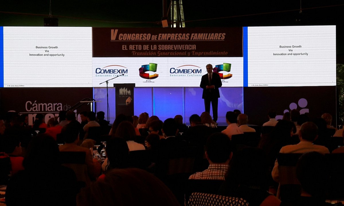 COMBEXIM's tweet photo. Da inicio el V Congreso de Empresas Familiares, "El Reto de la Sobrevivencia, Transición Generacional y Emprendimiento" evento organizado por CAMARA DE COMERCIO DE GUATEMALA. #GeneramosConfianza #CongresoEF https://t.co/nYDpV57PMw
