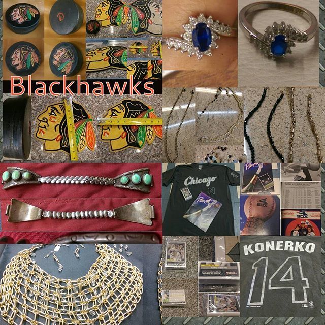 StandingBears's tweet photo. It's what we have on eBay, take a look! #StandingBears #jewelry #turquoise #facetedbeads #dropnecklace #bibnecklace #whitesox #blackhawks #Chicago #nhl #mlb #ebayseller #ebayus #ebayselling #ebayshopping
#ebaylife #ebaydeals #ebayfashion #auction #ebayfinds 
#ebayer #buynow … https://t.co/YGFPnMaNdz