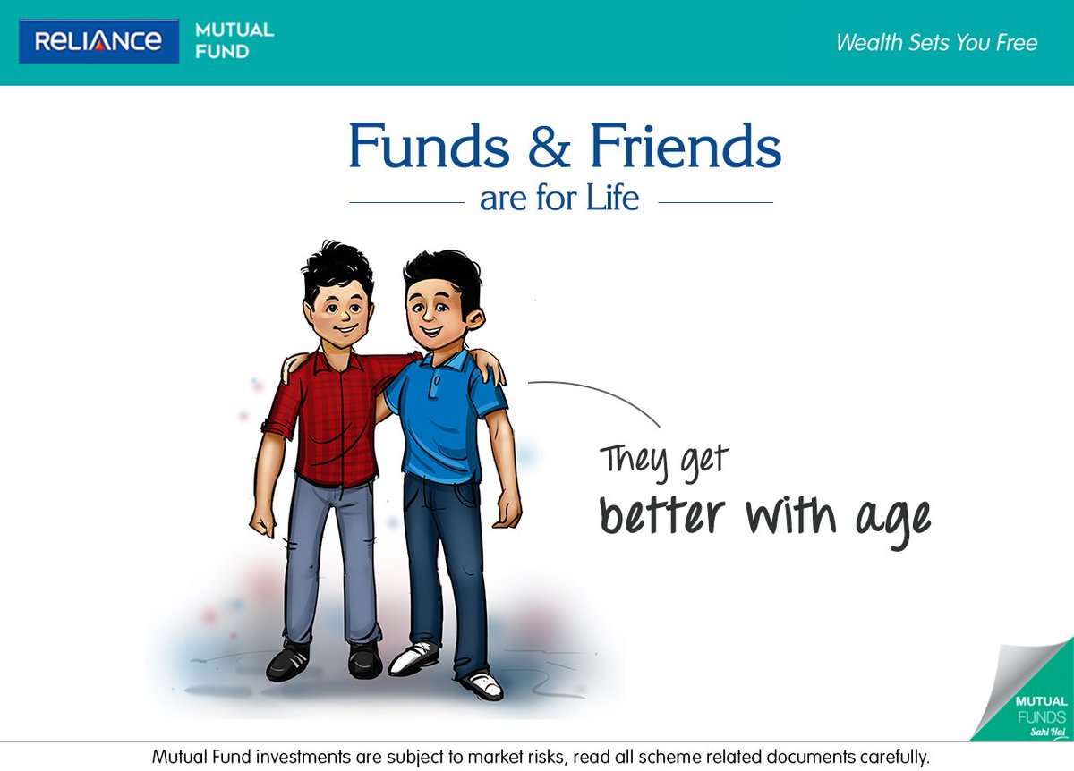 #Friendship gets better with age, just like your #MutualFund investments aim to grow with time. #FriendsForLife #FriendshipDay #HappyFriendshipDay #WealthSetsYouFree

To start planning, visit: wealthsetsyoufree.com