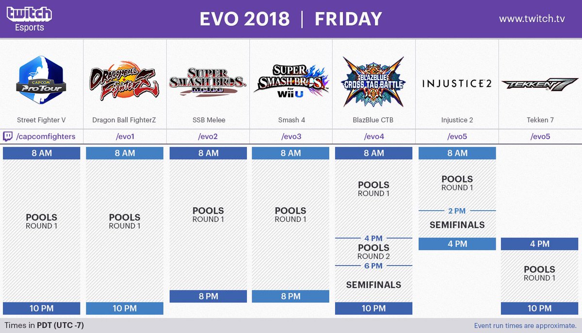 TwitchEsports's tweet image. It’s GO time for #EVO2018!

Don’t miss a minute of the action!