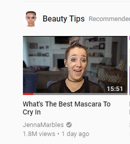 UselessAshes's tweet photo. @Jenna_Marbles gives only the best beauty tips https://t.co/oWMRliqlJb