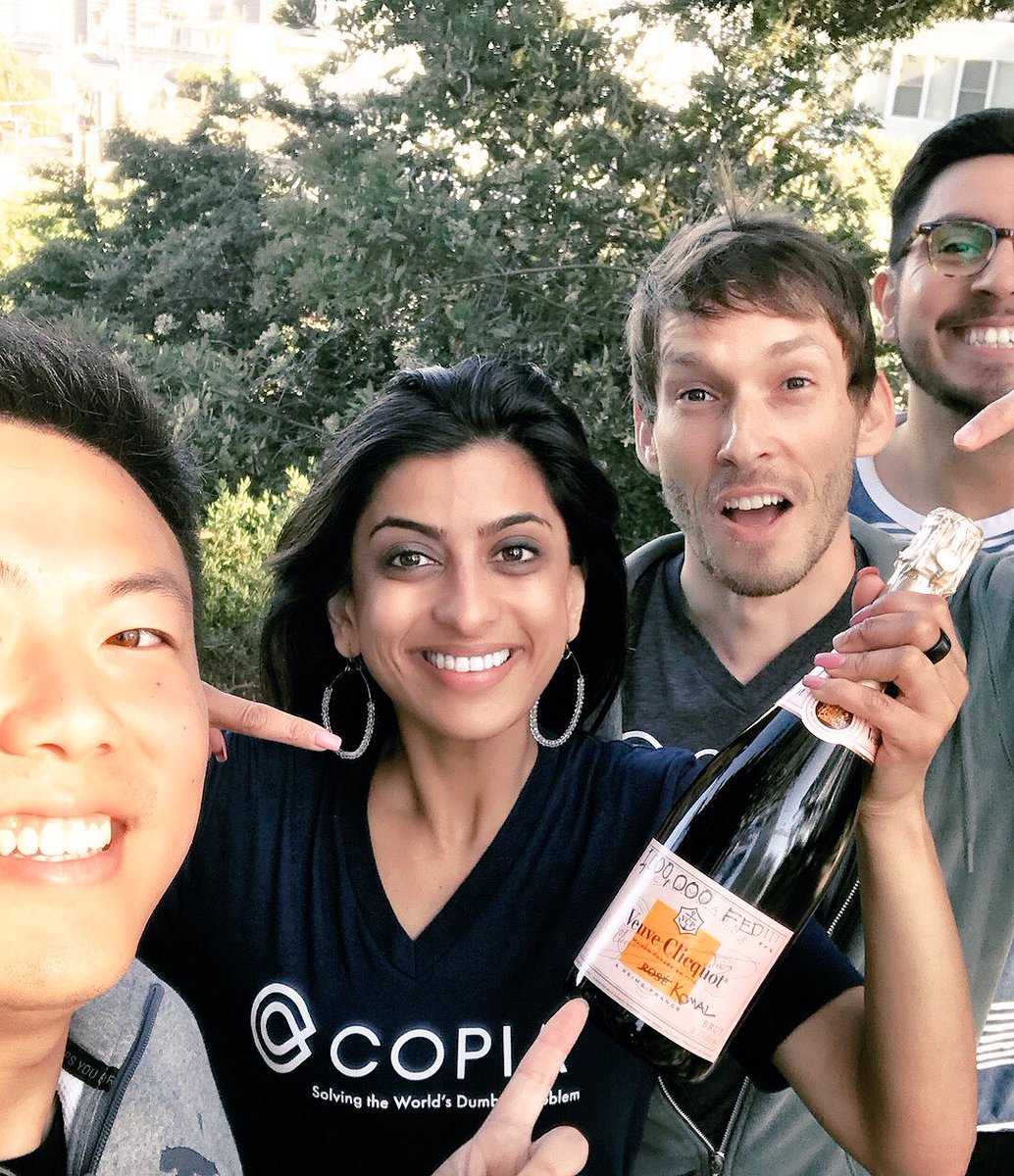 komal_ahmad's tweet photo. #FlashbackFriday to one of the best days of my life and biggest milestones in @gocopia’s history - our ONE MILLIONTH meal provided to someone in need.
🙏🏽#TeamCopia for all you’ve put into building @gocopia to solve the #worldsdumbestproblem! Here’s to feeding millions more! https://t.co/WB7pO22Zat