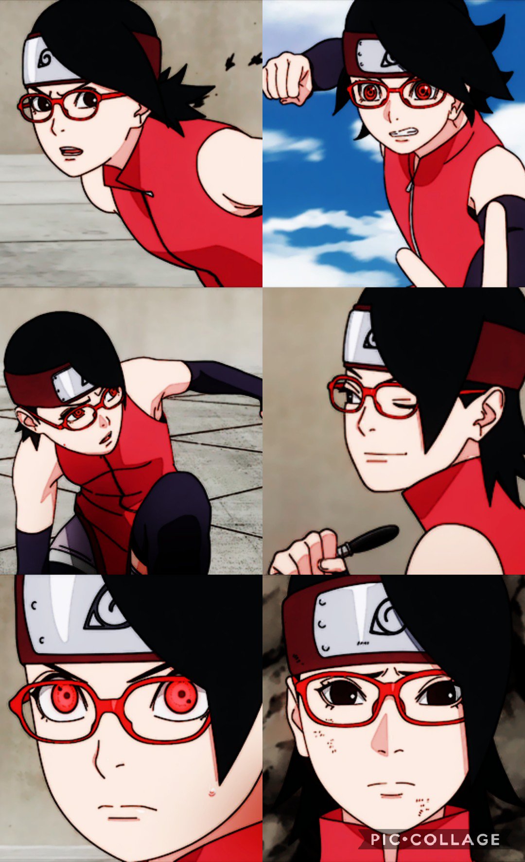 Sarada Uchiha ×Shannaro×