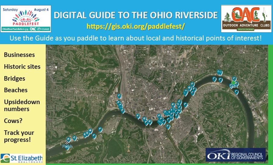 Ohio River Mile Marker Map