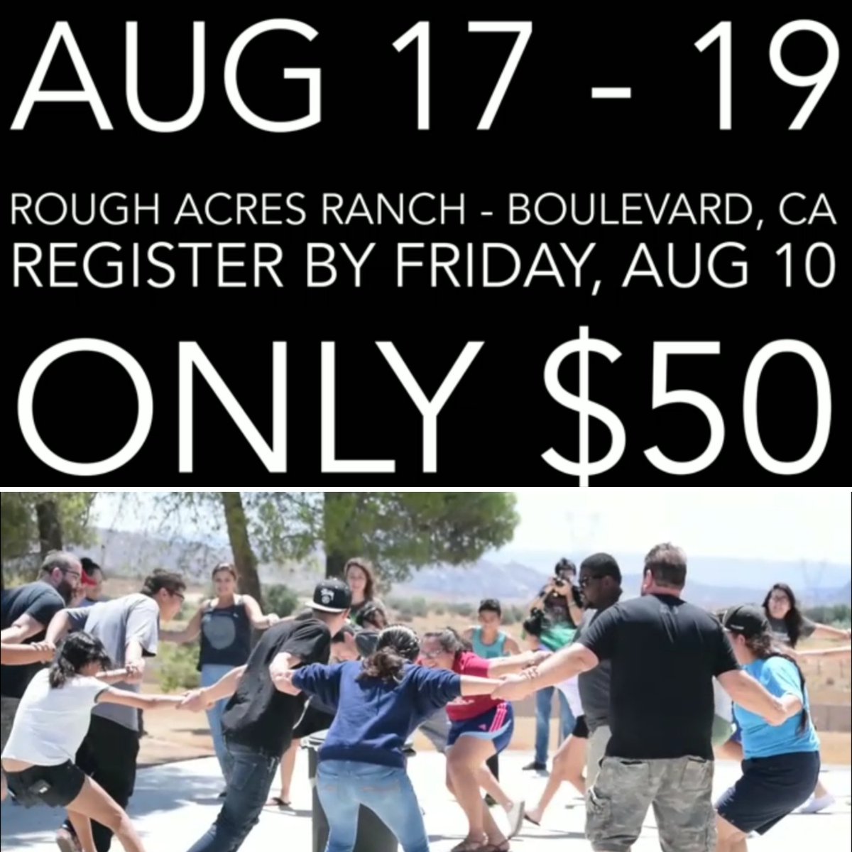 IVCampusLife's tweet photo. Hey Students! You don't wannna miss this!! #CampusLife’s premier #leadership training conference takes place in the beautiful setting of #RoughAcresRanch! If you register by next Friday (August 10), SALSA is only $50! After that, it jumps up to $65!
#SALSA2018 #CampusLifeCore https://t.co/HycawtOnP7