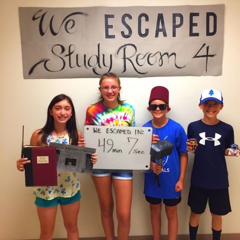 Walpublib's tweet photo. 2/2 Here are the teams from this week who saved us from Daleks, the Combine, Bill Cipher, the Demogorgon, the White Frost --or worse! 
.
#AlternateDimensions #EscapeStudyRoom4 #StudyRoom4 #EscapeRoom #DoctorWho #HalfLife #GravityFalls #RickAndMorty #HarryPotter https://t.co/KsxM8PnOsH
