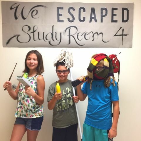 Walpublib's tweet photo. 2/2 Here are the teams from this week who saved us from Daleks, the Combine, Bill Cipher, the Demogorgon, the White Frost --or worse! 
.
#AlternateDimensions #EscapeStudyRoom4 #StudyRoom4 #EscapeRoom #DoctorWho #HalfLife #GravityFalls #RickAndMorty #HarryPotter https://t.co/KsxM8PnOsH