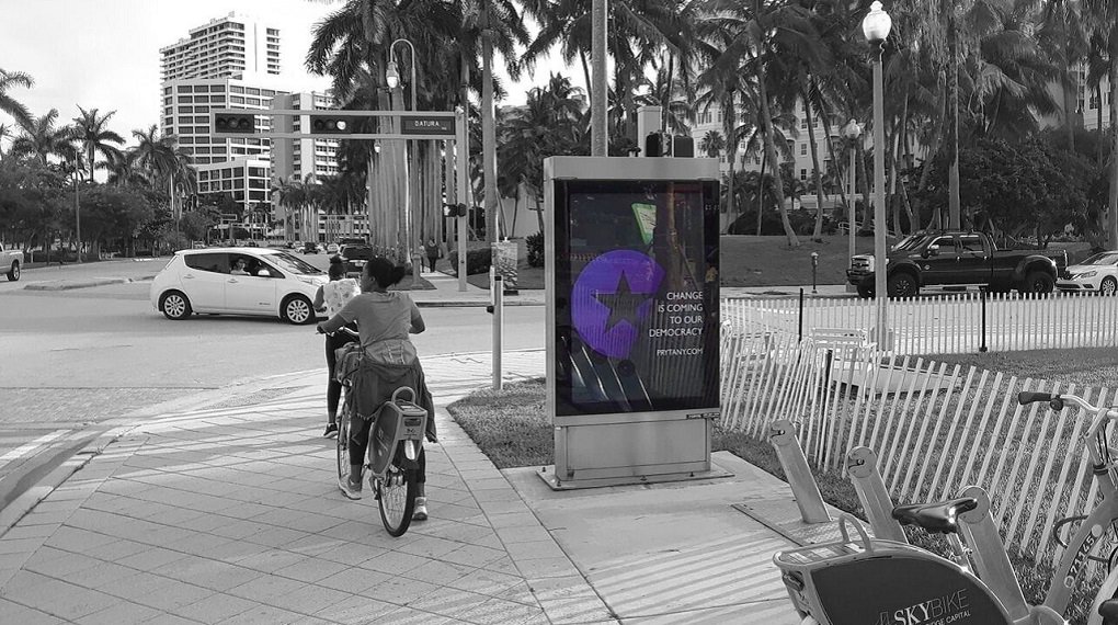 capitoloutdoor's tweet photo. The countdown continues...Change is coming to our democracy.
#Prytany is #ooh on #adpanels in #WestPalmBeach. #thePrytany #westpalmbeach #GoWherethePeopleAre @thePrytany https://t.co/IhQtxZxUaU https://t.co/zukY3zItnk