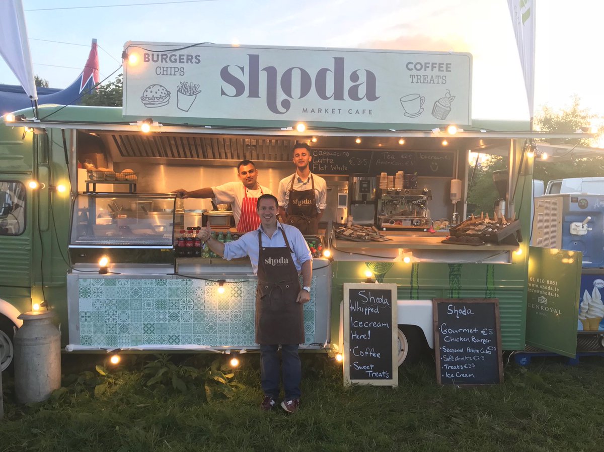 tedrobinson78's tweet photo. All set for another great night and weekend #Inde18 in Mitchellstown, @shodacafe 👍😀☕️🍔🍟, pop by if your around 👍 https://t.co/om61T3sXeY