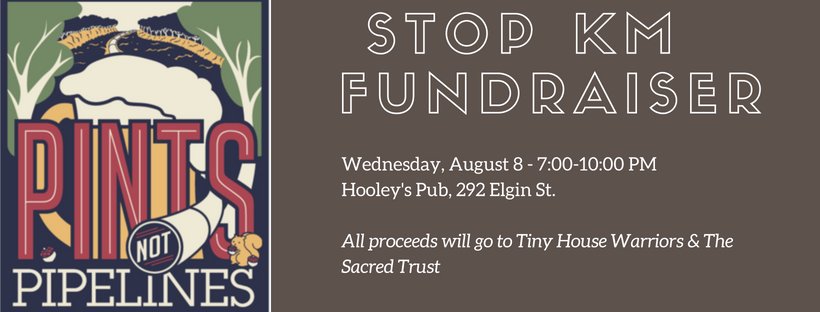 GreenpeaceCA's tweet photo. Ottawa! Our local group is organizing a fundraiser to #StopKM this Wednesday.
Come along >> https://t.co/8wkpeVLoaI #PintsNotPipelines https://t.co/dyTiHScot3