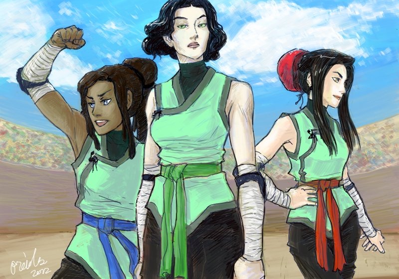 kya_ii's tweet photo. Convince Lin to join our Pro-Bending team has been so hard...
She just relented if we named the Team the Flying Boars
#Izumi #Kya #LinBeifong #Probending https://t.co/ulBqlR7Kow
