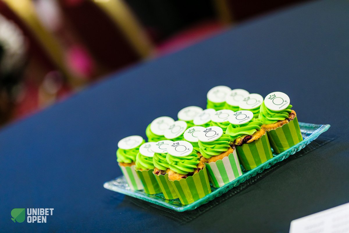unibetopen's tweet image. #QueenRules Cupcakes at Unibet Open Bucharest 😍