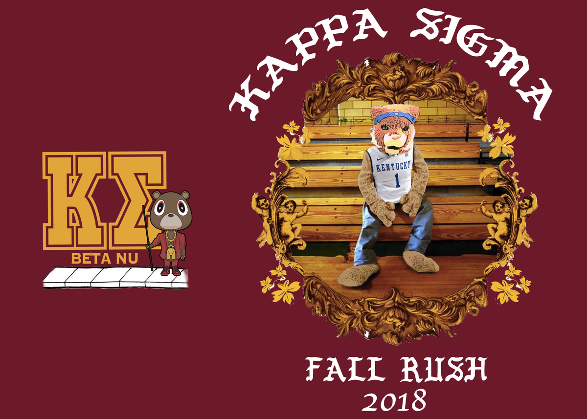 KappaSigmaUK's tweet photo. It's almost that time of the year again. RETWEET this for a chance to win a free Kappa Sigma 2018 rush shirt. We will be randomly selecting 2 people on August 10th. #RushKappaSig https://t.co/UVpzoobLvv