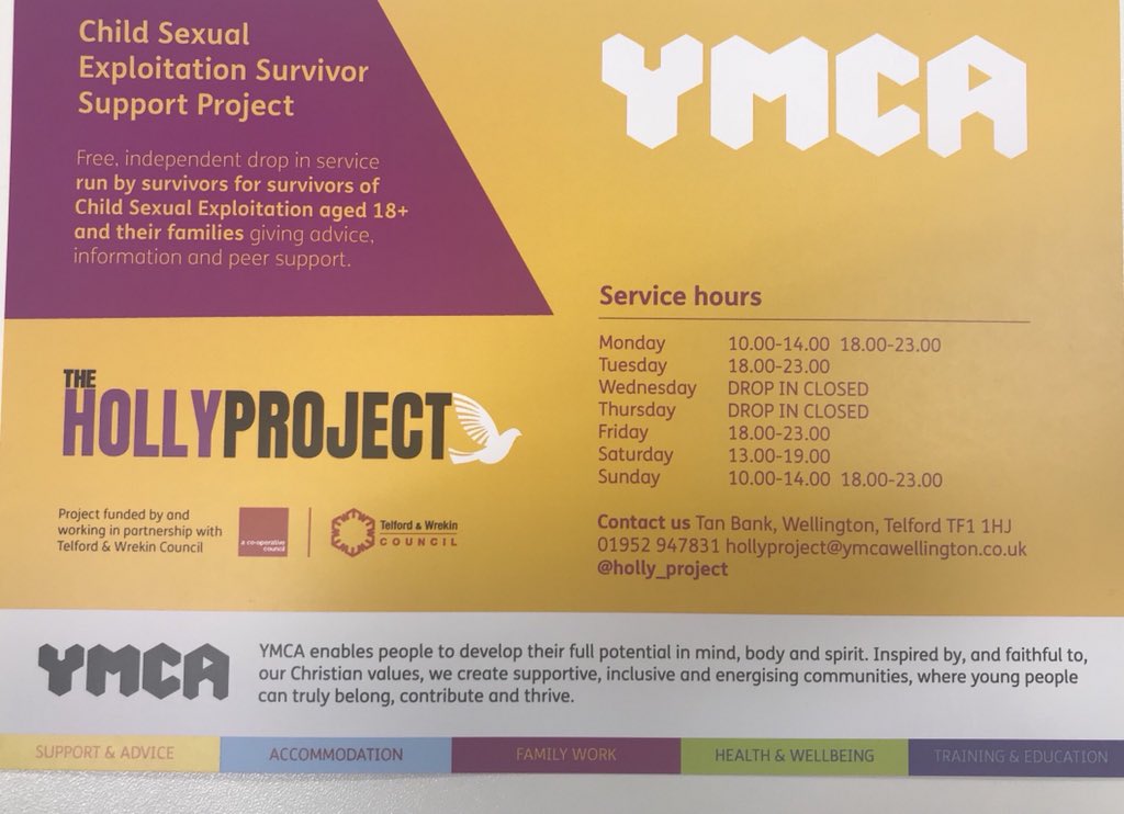 holly_project's tweet photo. Following our launch this week, we are officially open #telford #cse #hollyproject @TelfordWrekin https://t.co/cToMVrVg01