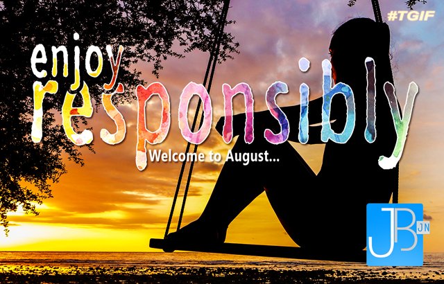 JBJNCompany's tweet photo. Welcome to the first weekend of the month! Welcome to august!! #fun #merriment #tgif #tgifridays #drinkresponsibly #eathealthy #drivesafe #wearyourseatbelt #staysafe #madeinnigeria #havefun #enjoy #party #dinner #merry #happy #celebrations #celebrating #happyhour #holiday #august https://t.co/TI7jkfnZ7v