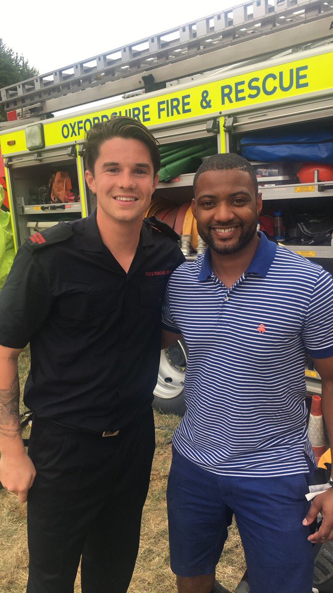 OFRS_CTS's tweet photo. Thank you for stopping by and chatting with us all today @JBGill. It was lovely to meet@you and we hope you and your family had a great day @Countryfilelive  #oxonfire #cts #blenheimpalace https://t.co/U6HOKXlS1D