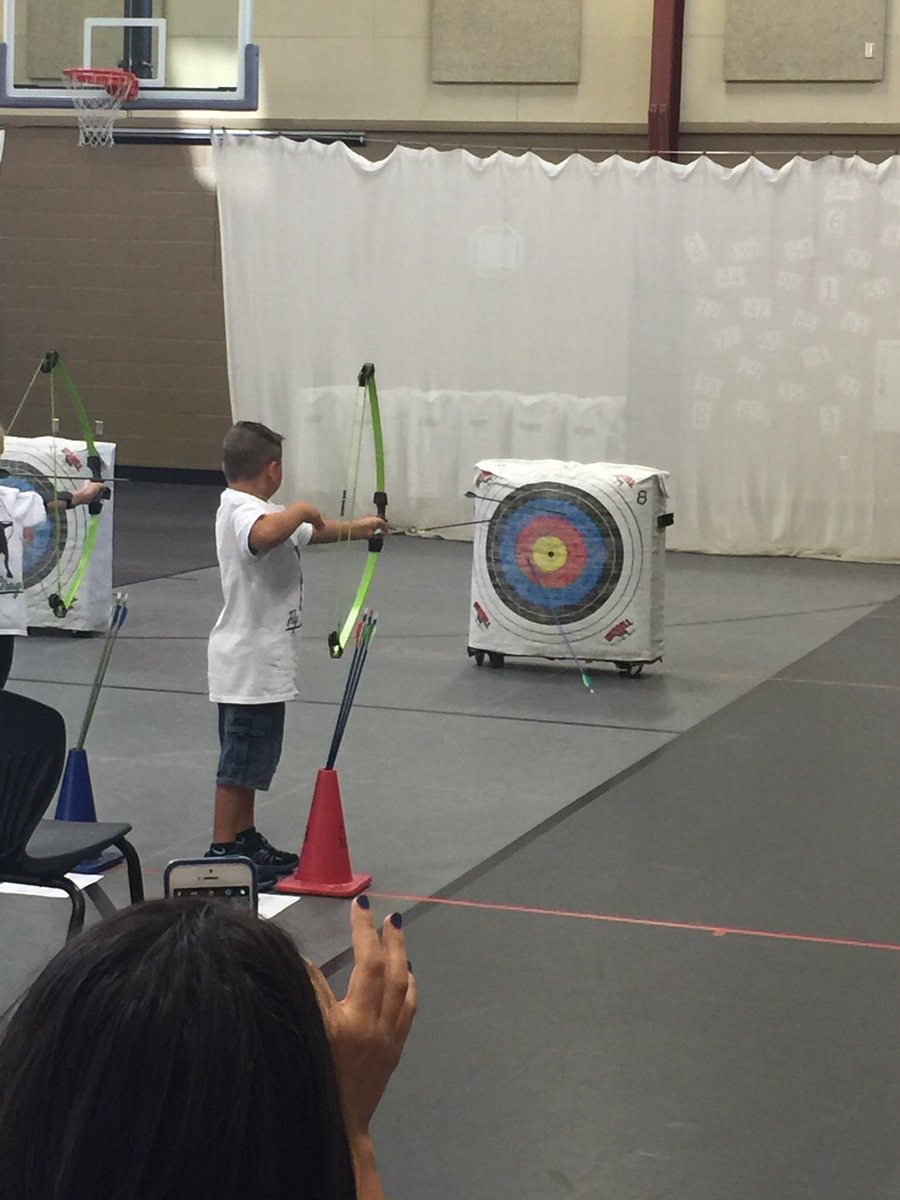 Running_rosie's tweet photo. Jacob had archery camp this week, final day was his first tournament... Jacob got second! He is really enjoying archery! @Running_jimmy https://t.co/oBUK3UfVYY