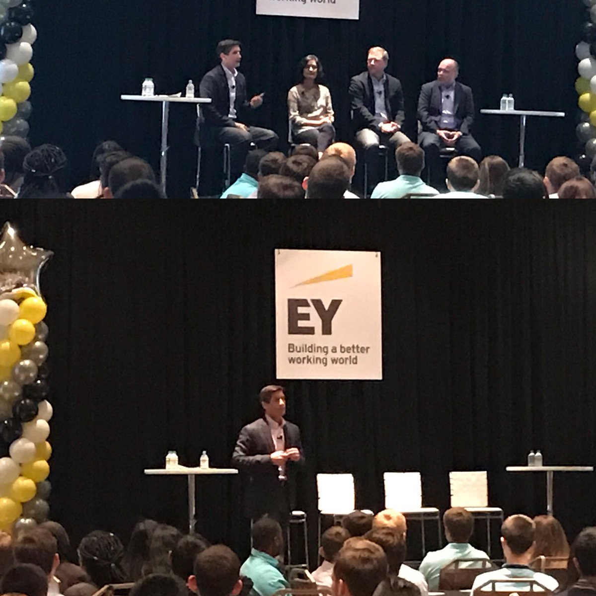 DanaBlumLane's tweet photo. Great being down at EY’s Intern Conference and hearing from tax leadership as they shared more about the Future of Tax with our interns. @MartinFioreEY #IILC #EY https://t.co/emDqRqTtdv