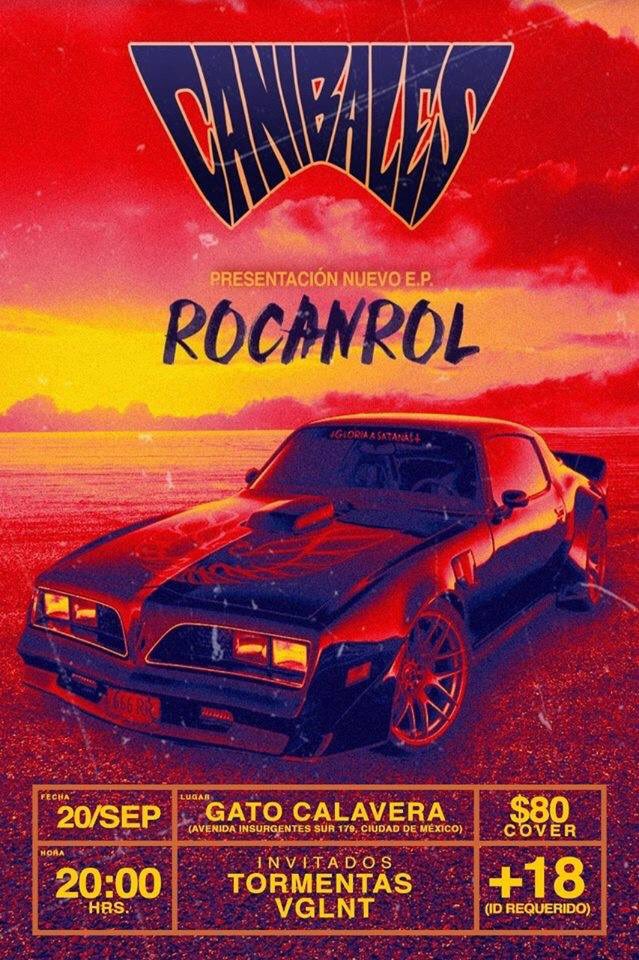 20 SEP ϟ 20HRS | <a href="/Canibales/">Canibales</a> <a href="/rocktormentas/">Tormentas</a> | <a href="/GatoCalavera/">Gato Calavera</a> | #rocanrol #apoyalocal
