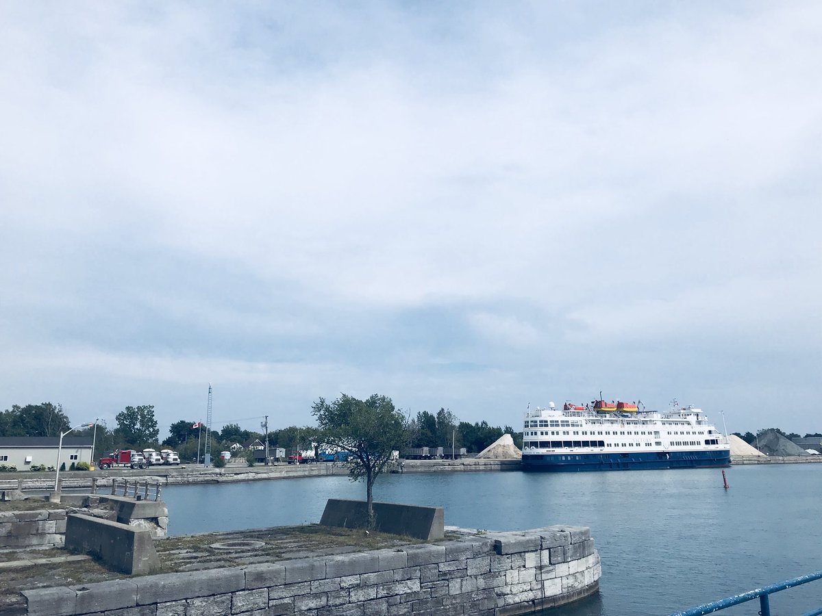 VictoryCruise's tweet photo. The M/V Victory ll @PortColborne #SailingWithVictoryII #Canada #Victoryll https://t.co/xuXWiV61vg