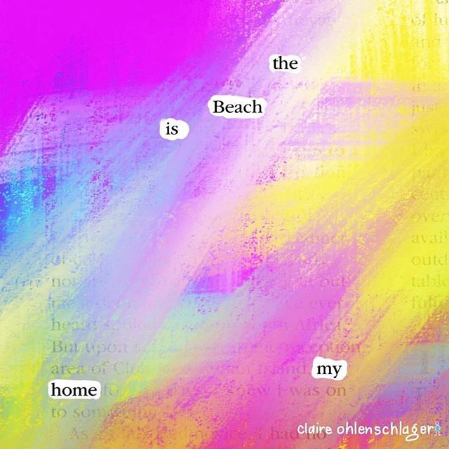 Home Is Where My Beach Is
#repost #beach #beachaholic #beachcombing #home #blackoutpoetry #blackoutpoem #poetry #creativity #create #creative #poetrybyme #makeblackoutpoetry #colouroutpoetry #whiteoutpoetry #poetrycommunity #poetryofinstagram #poetsofins… ift.tt/2naAfPI