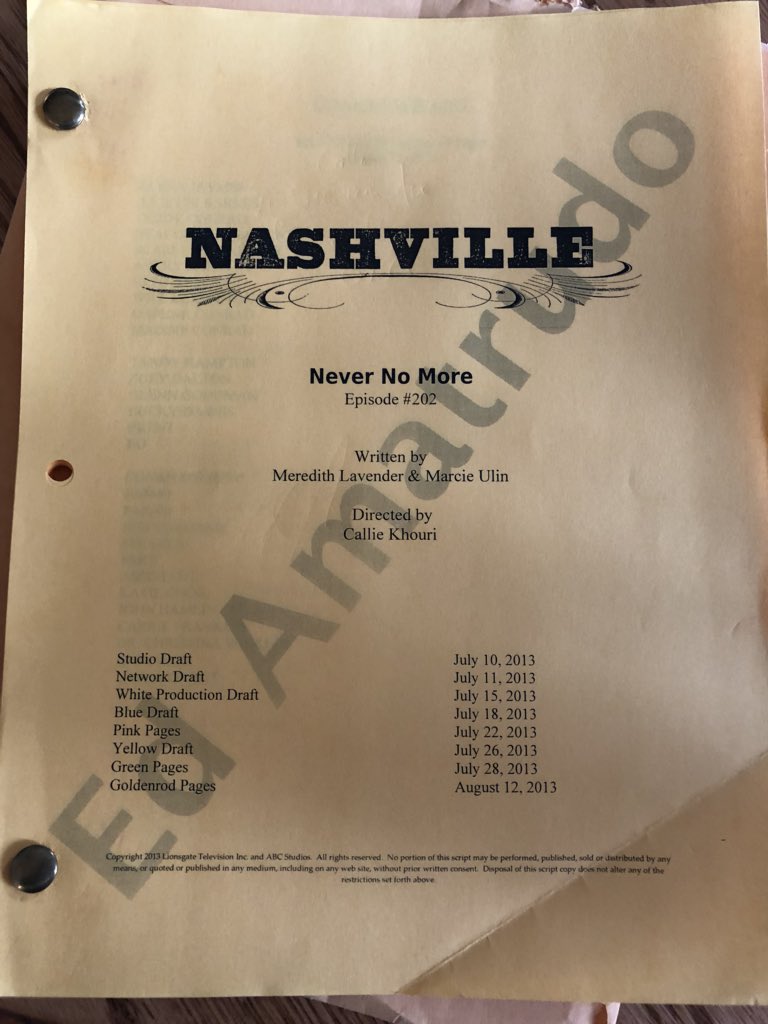 algallo5's tweet image. This awesome prize just arrived in the mail!!! Thank you so much @EdAmatrudo!!! Miss my #NashvilleCMT #OriginalScript #Episode202