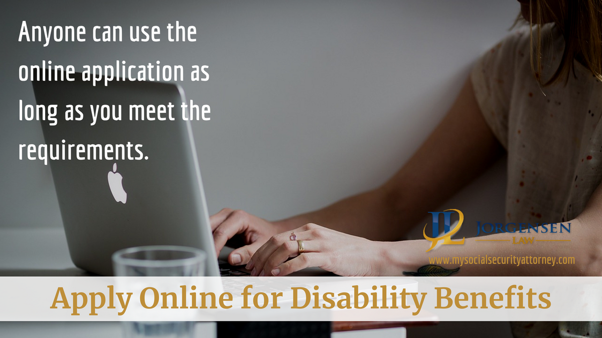 jorgensen_law's tweet photo. You can apply for disability online as long as you meet the requirements. Check out the four steps to apply online here: https://t.co/PkqhdBxb6n 
If you need assistance or representation
Call #JorgensenLaw at 1-888-855-2948
#SocialSecurityDisabilityLawyer #ApplyForDisability https://t.co/WQQQxTwHqD