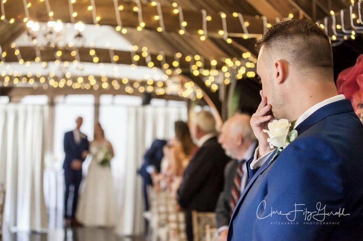 That moment... 👰🏼

Caught on 📷by <a href="/FitzGPhoto/">Clare FitzGerald</a>!