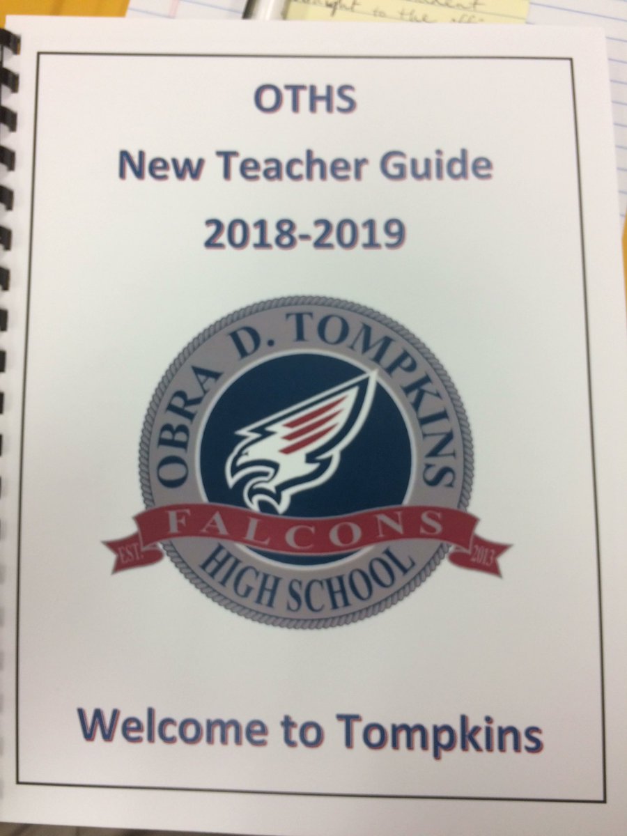Excited for the new journey this year. 😁 <a href="/TompkinsHS/">Tompkins High School</a>
