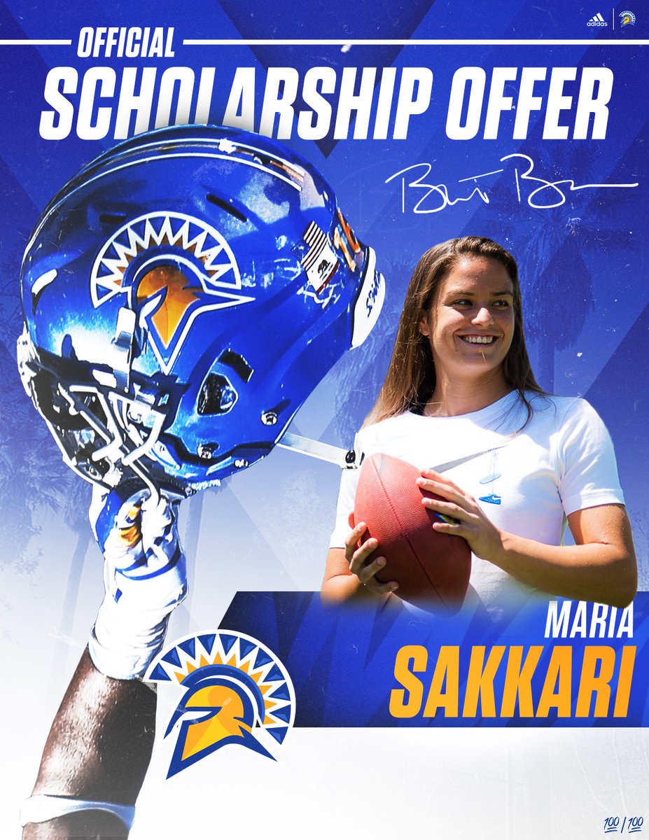 SanJoseStateFB's tweet photo. @WTA @mariasakkari #LetsGo👌 https://t.co/nCXQBIGimc