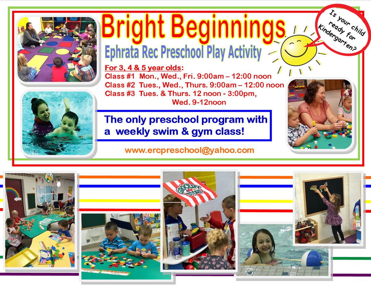 EphrataRec's tweet photo. We still have room in class #3.....    #preschool #schoolsupplies #preschoolparent #preschoolstudent #preschoolroom #preschoolstarts #fouryearolds #preschoolclass https://t.co/mTF9Zsdg2l