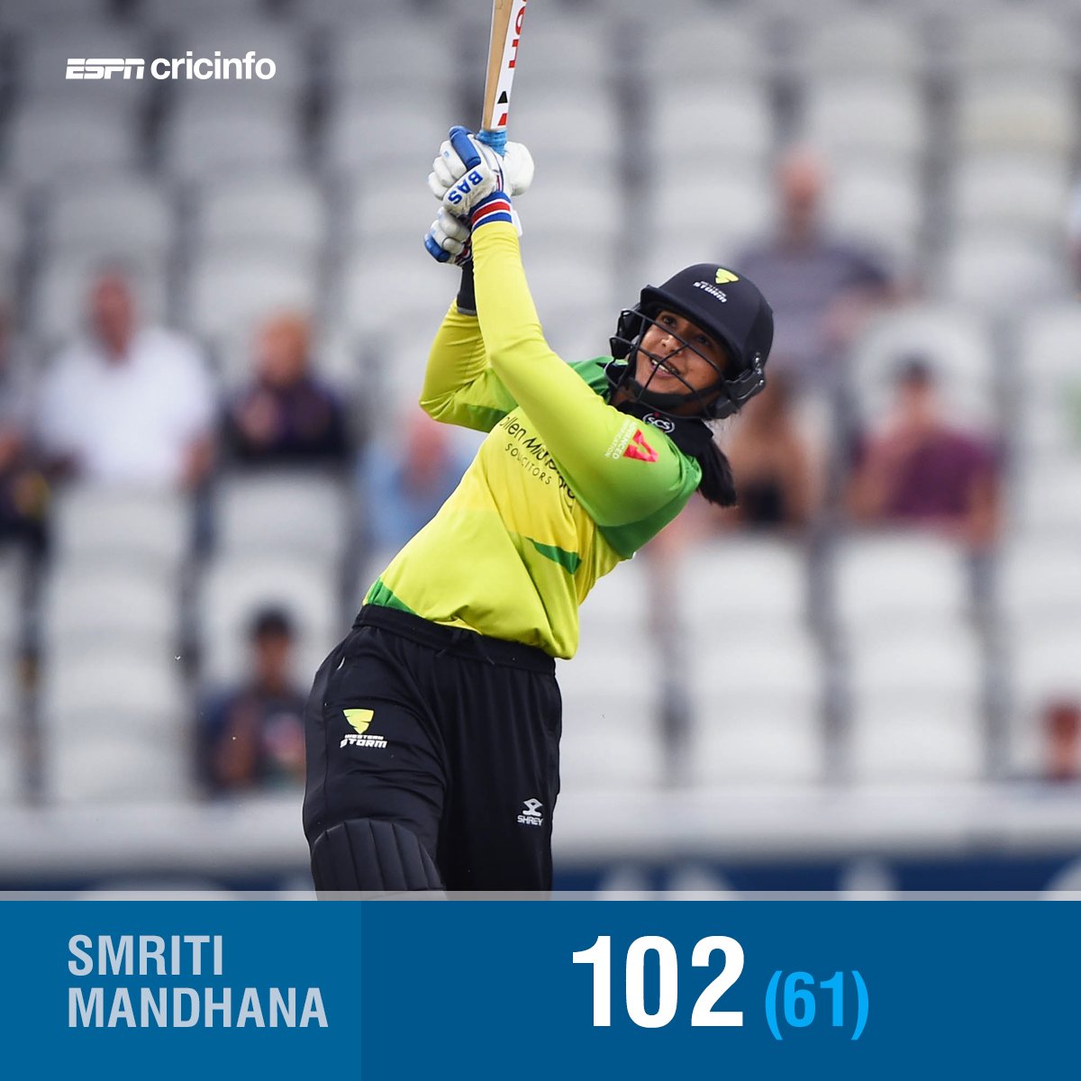 ImVijayPrem3's tweet photo. Smiriti Mandhana scored #Century against Lancashire Thunder ππ
#SmiritiMandhana #LTvsWS https://t.co/mXS1MQhyAt