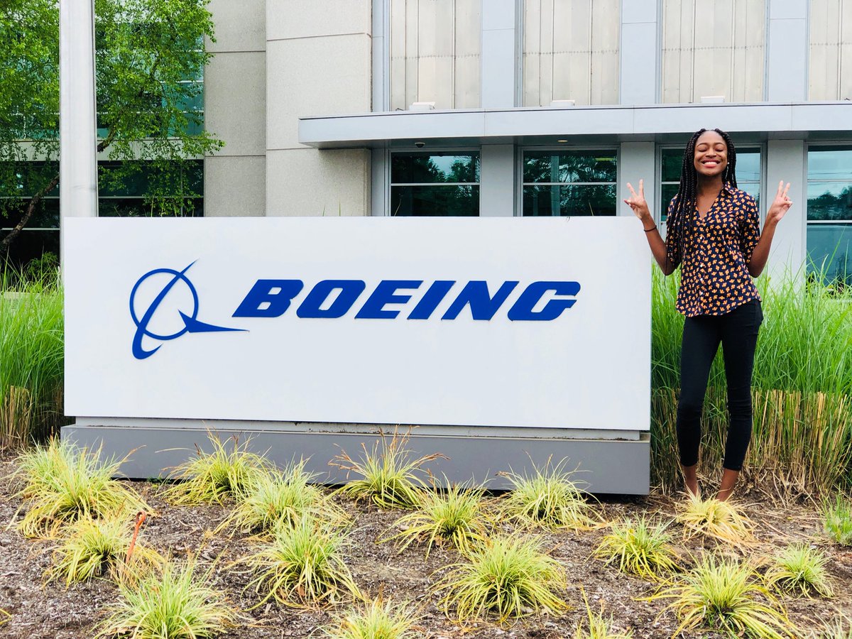 XiAlphaDST's tweet photo. Today we have Soror Allana Hudson! Allana spent her Summer in Everett, Washington working as an IT Business Partner supporting the Digital Transformation and Future Airplane Development organizations at The Boeing Company. #ARedHotSummer #boeingintern #womenintech
@Boeing https://t.co/UbK1o2khNa