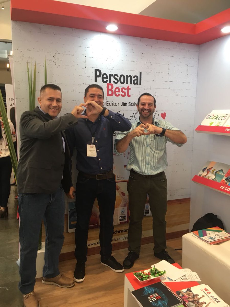 Richmond_Col's tweet photo. Enjoying #bbeltcolombia2018 and sharing the #joyofteaching https://t.co/mwUCNoVIxR