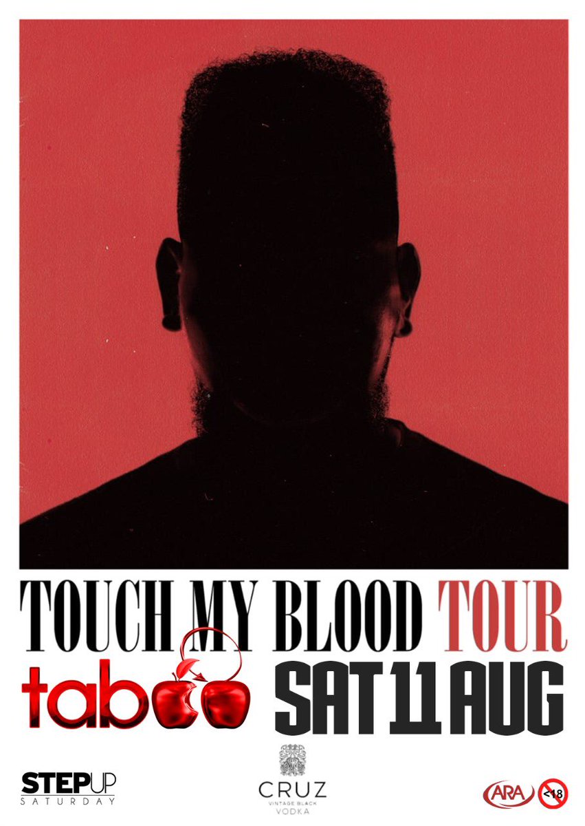 _PalesaLetlape's tweet photo. Taboo never disappoints, you’re in for a treat next week 
‘Cav we even giving you a whole week to get right🍒😊
#TouchMyBloodTour https://t.co/T98PVpUQ9O