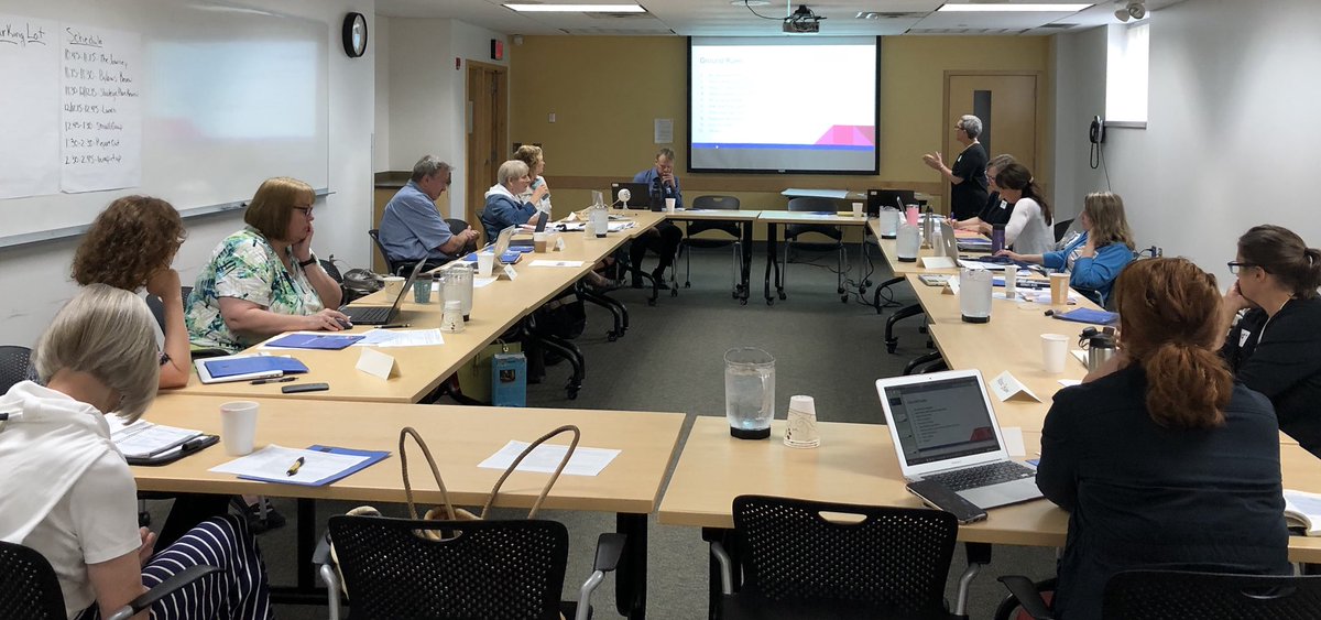 MNAFEE18's tweet photo. Here we are, the MNAFEE board, in an all day strategic plan review session. Send us your love and best wishes as our organization takes a good, long look in the mirror. #itsgoodforus https://t.co/6z0c0MMV9d
