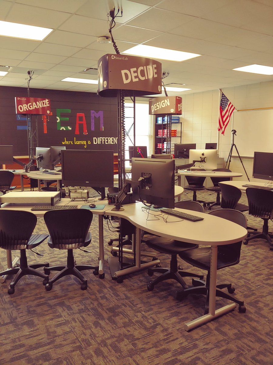 JenniferR2ATiM's tweet photo. The new STEAM lab is ready for Susan Moore schools! What an awesome opportunity for our students!! Thank you Blount County BOE, the Education Foundation, and anyone else involved in creating this lab!
#careerpathways
#gettingstartedearly
#steamready https://t.co/IKDLLJpTid