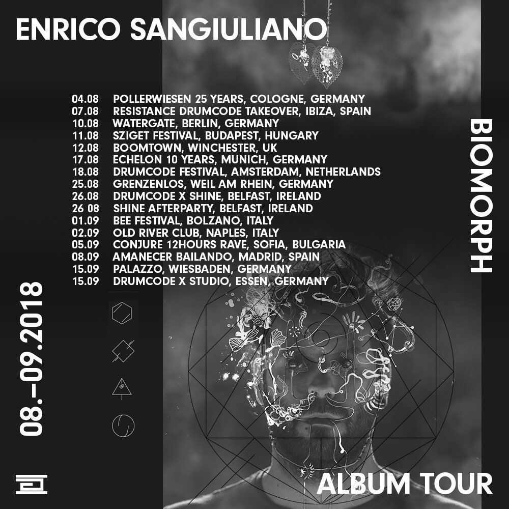 Here we go, August and September tour dates! 🔊 #biomorph #albumtour #drumcode