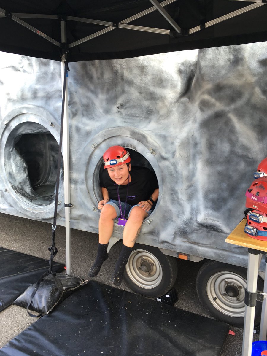 PatrickCKYM's tweet photo. @KnowsleyYM Kick Start Summer Event at Our Place this evening! Mobile Cave, Zorbing and Race Car Sim! https://t.co/zeEjhj0bnJ