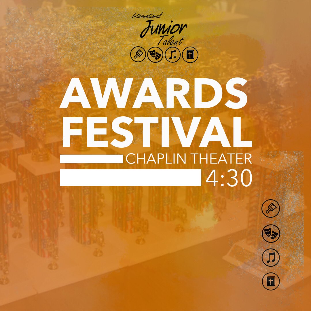 cogjrtalent's tweet photo. Tonight’s the night! Chaplin Theater! 4:30! We’ll see you there! #cogjuniortalent https://t.co/F5Gd9Pps08