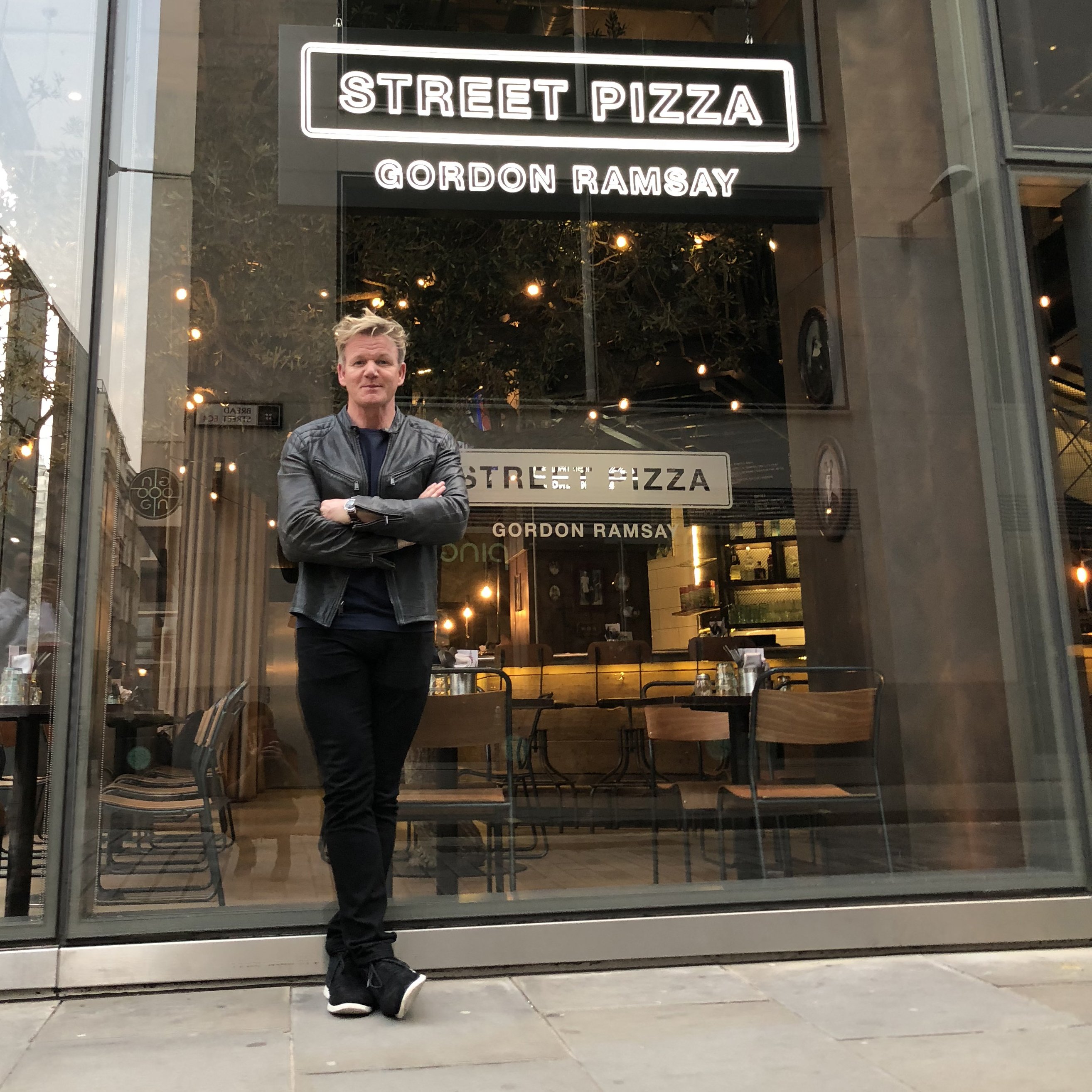 Дизайн интерьера Street pizza Gordon Ramsay