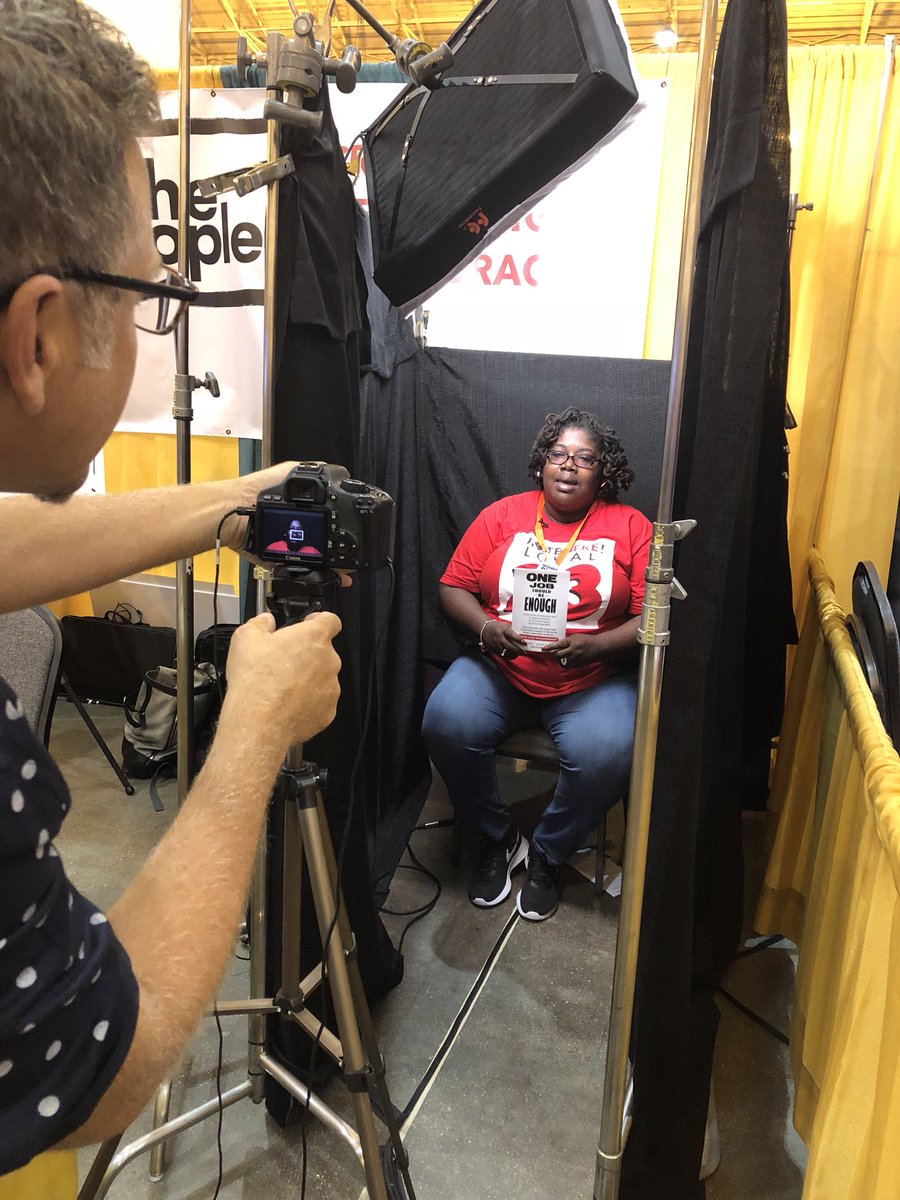 DavidRi16212238's tweet photo. #Gabby on camera #NN18 #UNITEHERE #Local23 #obbteam https://t.co/lIl7JAbORF