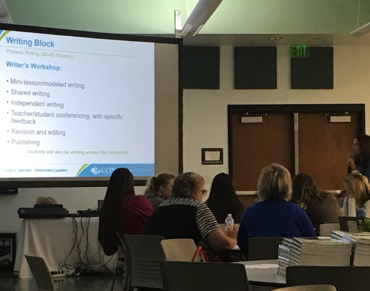 faramodi's tweet photo. The Elementary English Language Arts Department welcomes and shares best practices with our new Collier teachers, a wonderful group of educators!
#CCPSedu2018 https://t.co/4ESJaLakG7