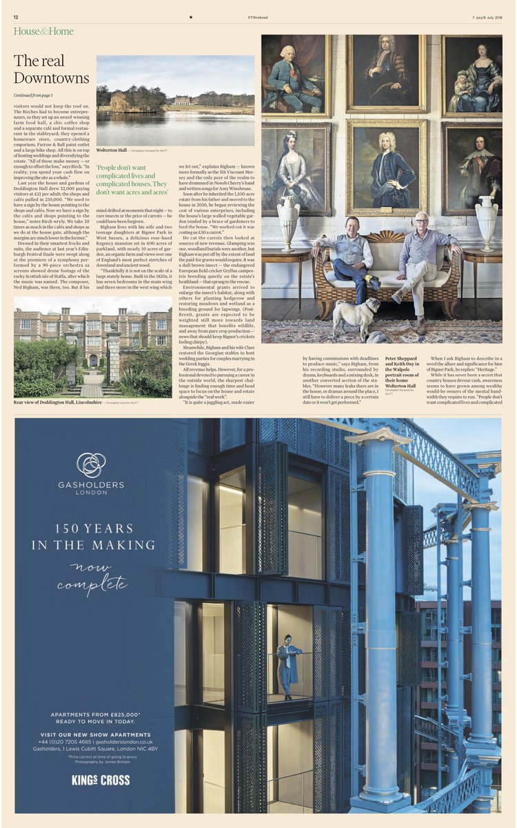 BignorPark's tweet photo. Article including @BignorPark in the @FT Weekend section https://t.co/L93mzmjzDt