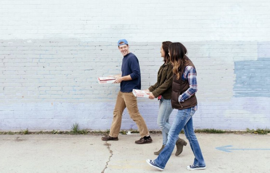 Enjoy life. Eat pizza.