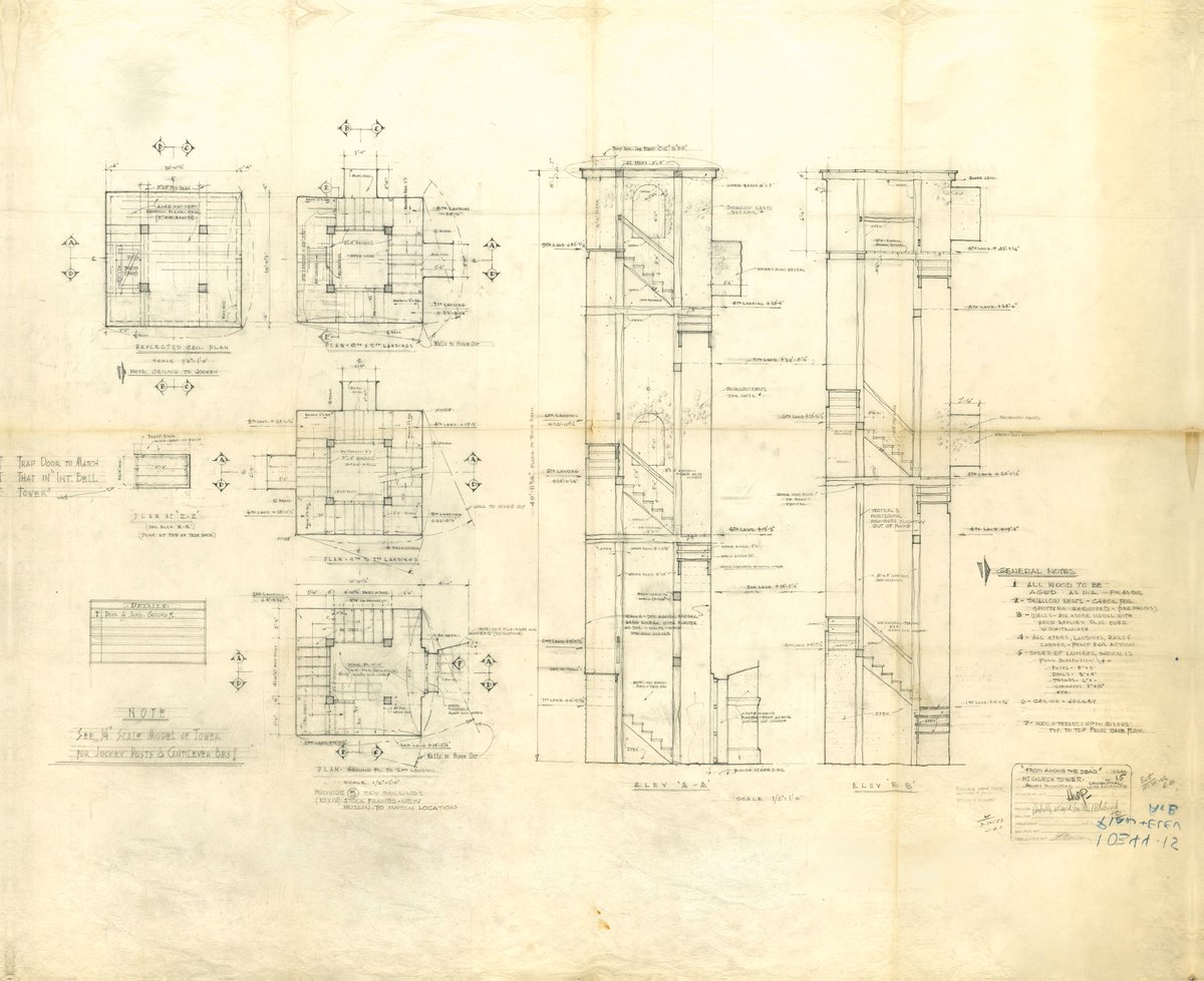 ParkCircusFilms's tweet image. We&apos;ve got some golden pieces of film history. Rare, annotated set design blueprints from @AlfredHitchcock&apos;s Vertigo (the bell tower) and Psycho (The Bates Motel), plus an original storyboard for Psycho&apos;s infamous shower scene. #Vertigo #ClassicMovies #FilmSetDesign #Hitchcock