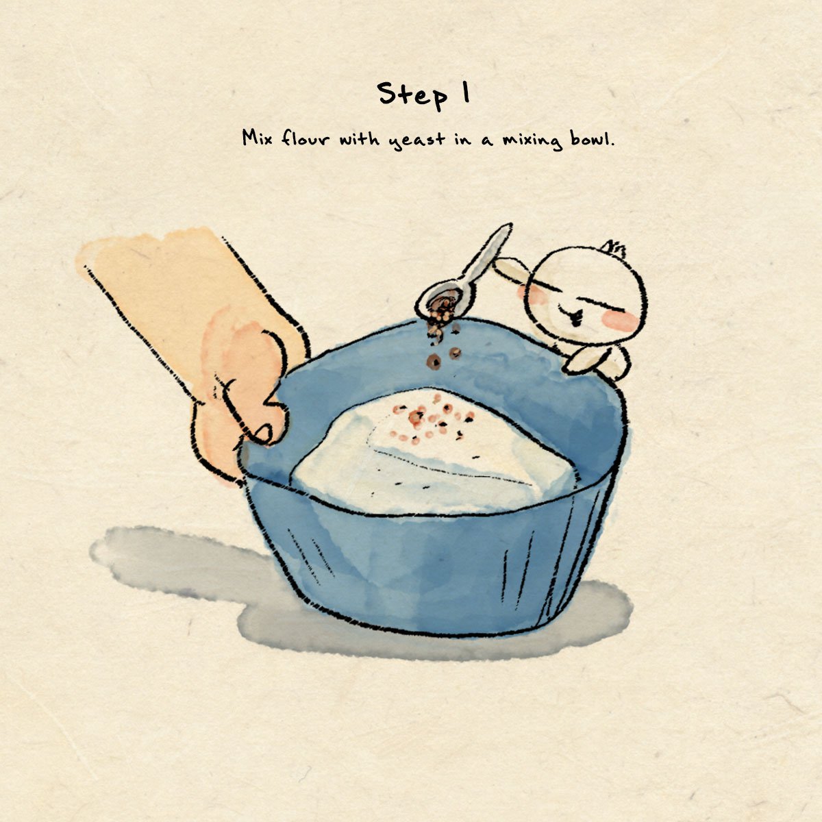 Pixar's tweet photo. Bring Bao to life. | Illustrations by Bao Director, Domee Shi. Recipe by Domee's mom. https://t.co/KbUQqad1Xm