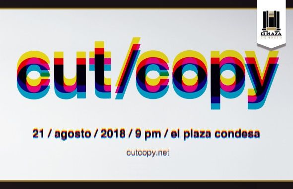 CinemaTempo's tweet photo. El regreso de @cutcopy a Ciudad de México. https://t.co/q1YCIiMBDS https://t.co/8GiG580WZj