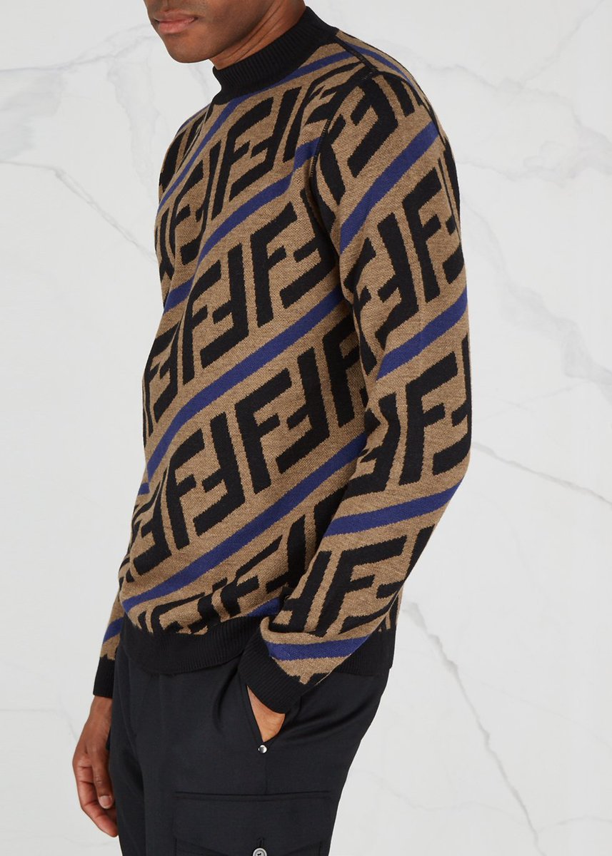 fendi double f sweater
