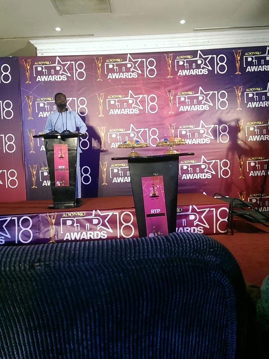 DrKumordzi's tweet photo. @RtpawardsAfrica happening now... @HolidayInn nominees unveiling
#AdonkoRTPAwards18
#FocusEvent
@nayikwei https://t.co/qvjZT9iS1u